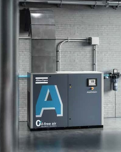 无油喷水双螺杆空气压缩机